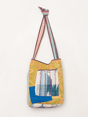 The Xoti II Zero-Waste Quilted Kantha Bag