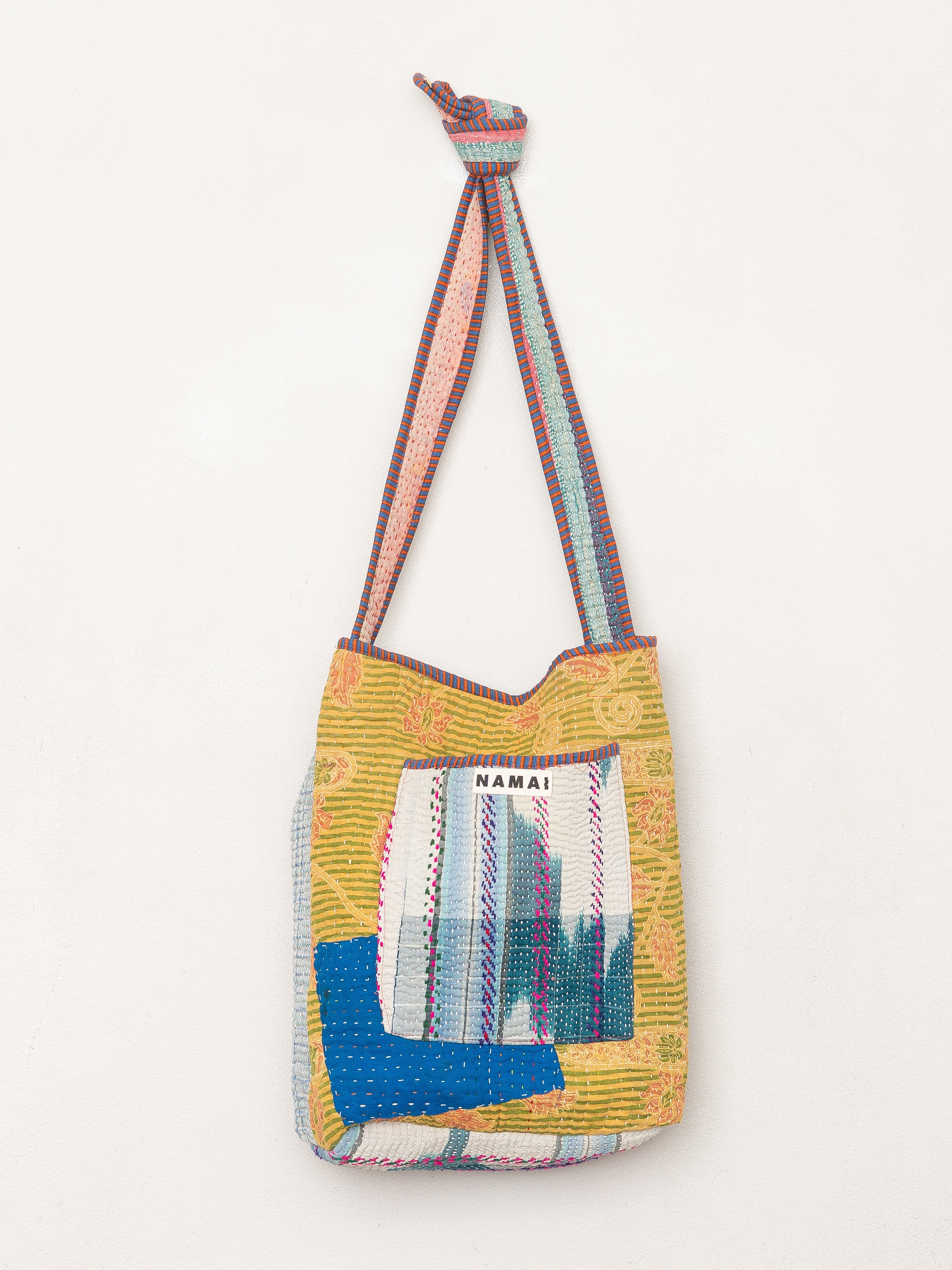 The Xoti II Zero-Waste Quilted Kantha Bag