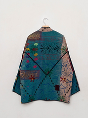 The Narmada Suzani Quilted Kantha Jacket