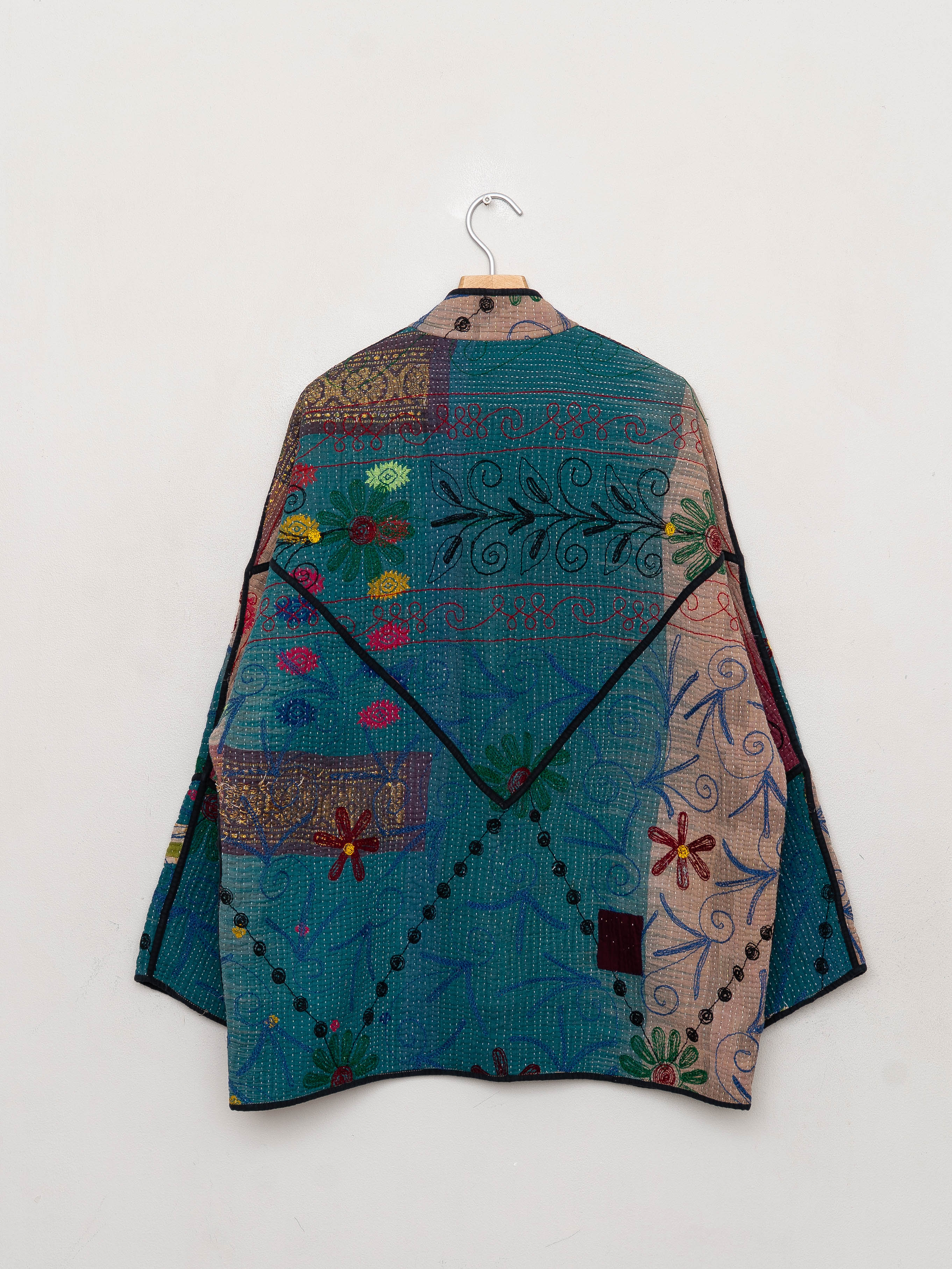 The Narmada Suzani Quilted Kantha Jacket