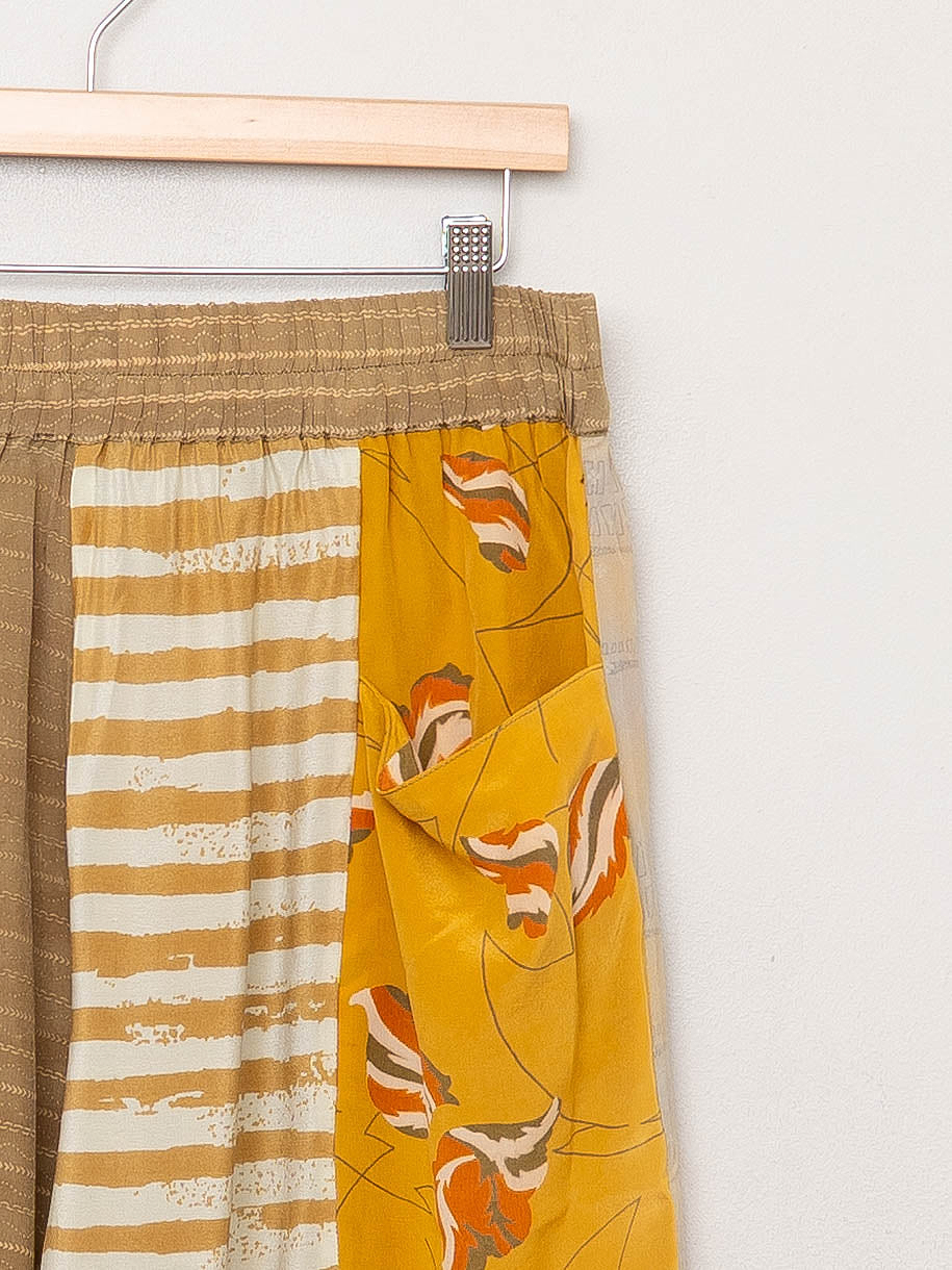 The Nayan Pant - Large - Upcycled Silk