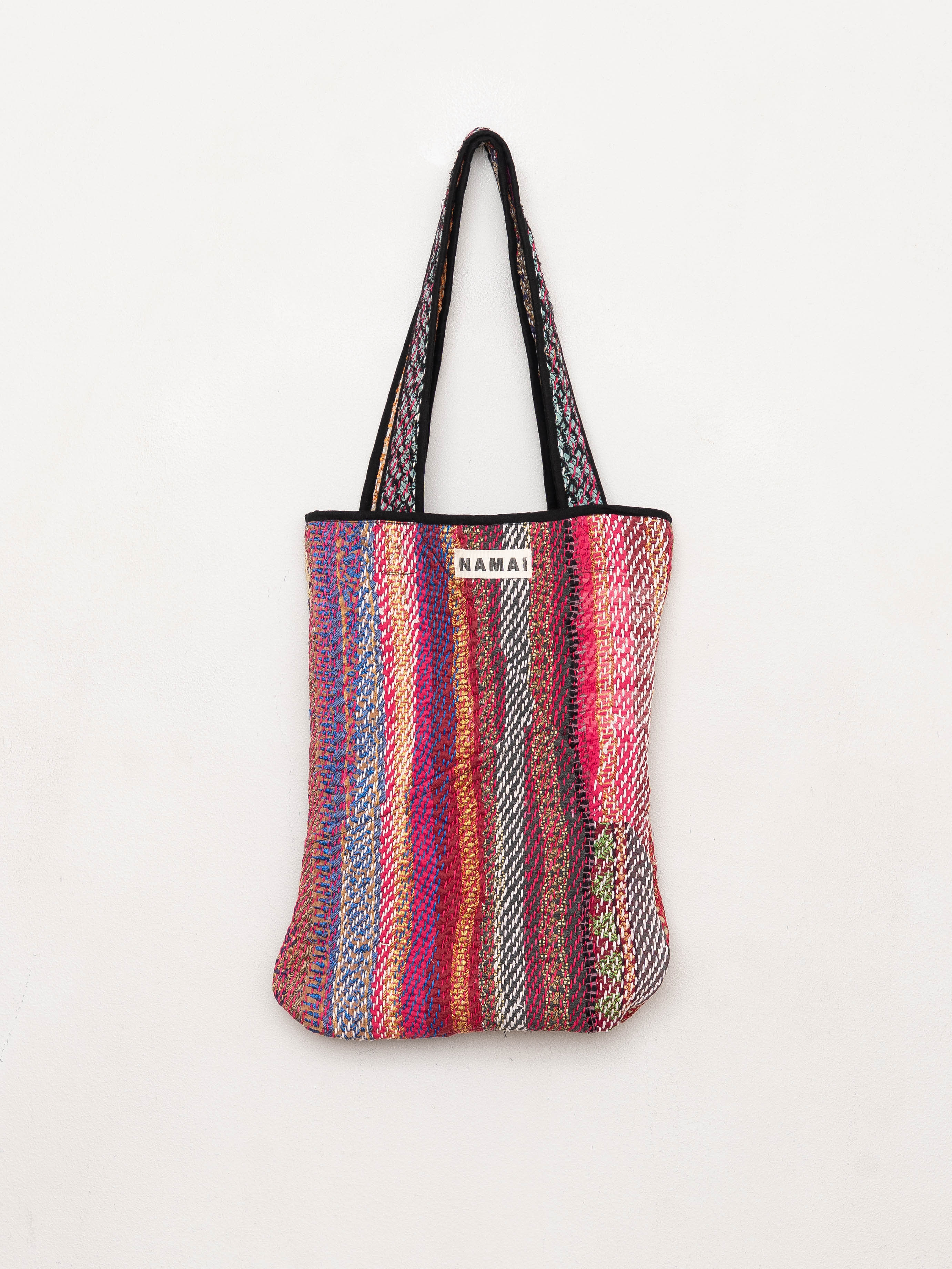 The Tarun Quilted Kantha Bag