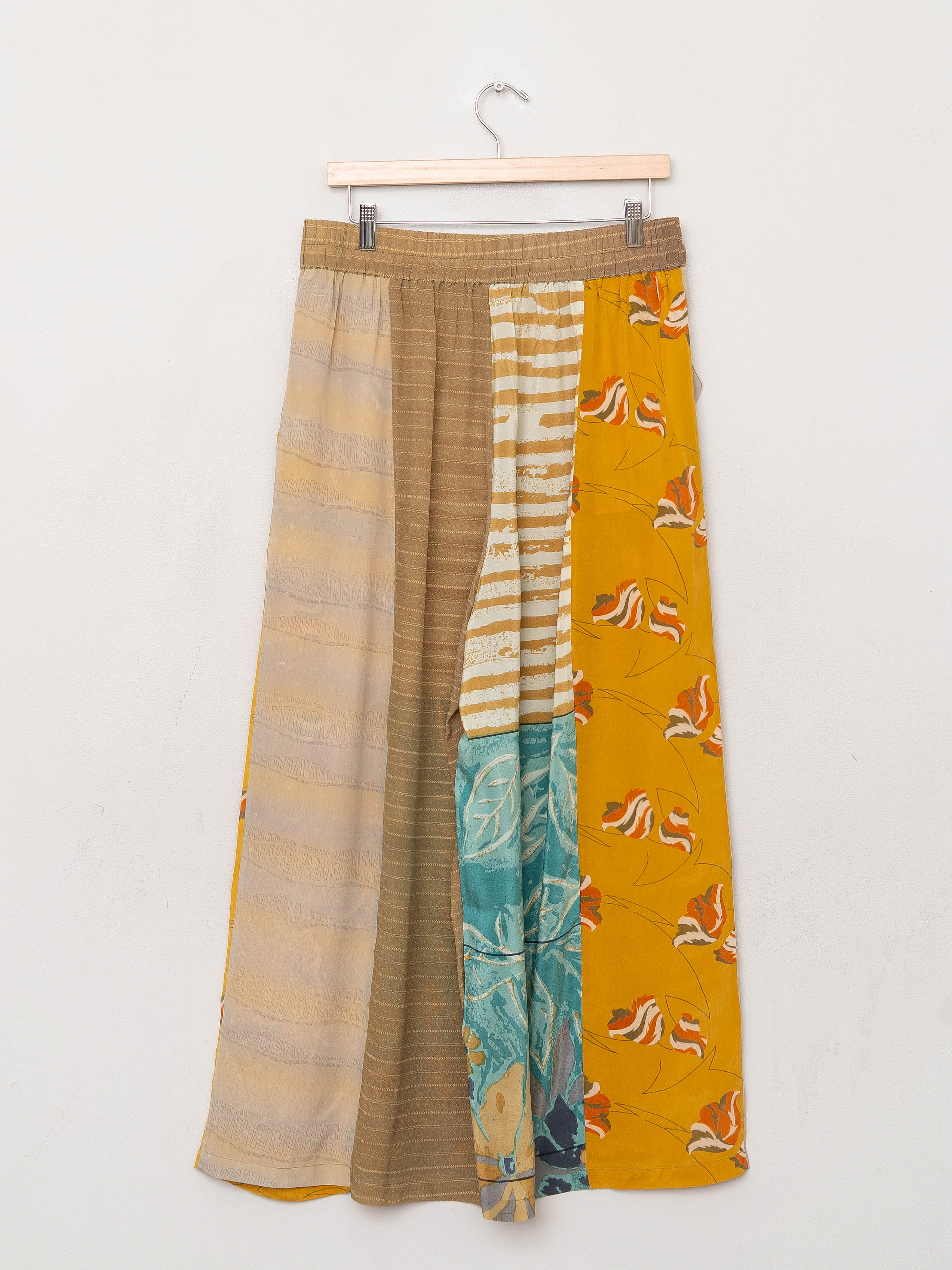 The Nayan Pant - Large - Upcycled Silk