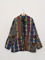 The Narmada Suzani Quilted Kantha Jacket