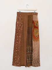 The Nayan Pant - Large - Upcycled Silk