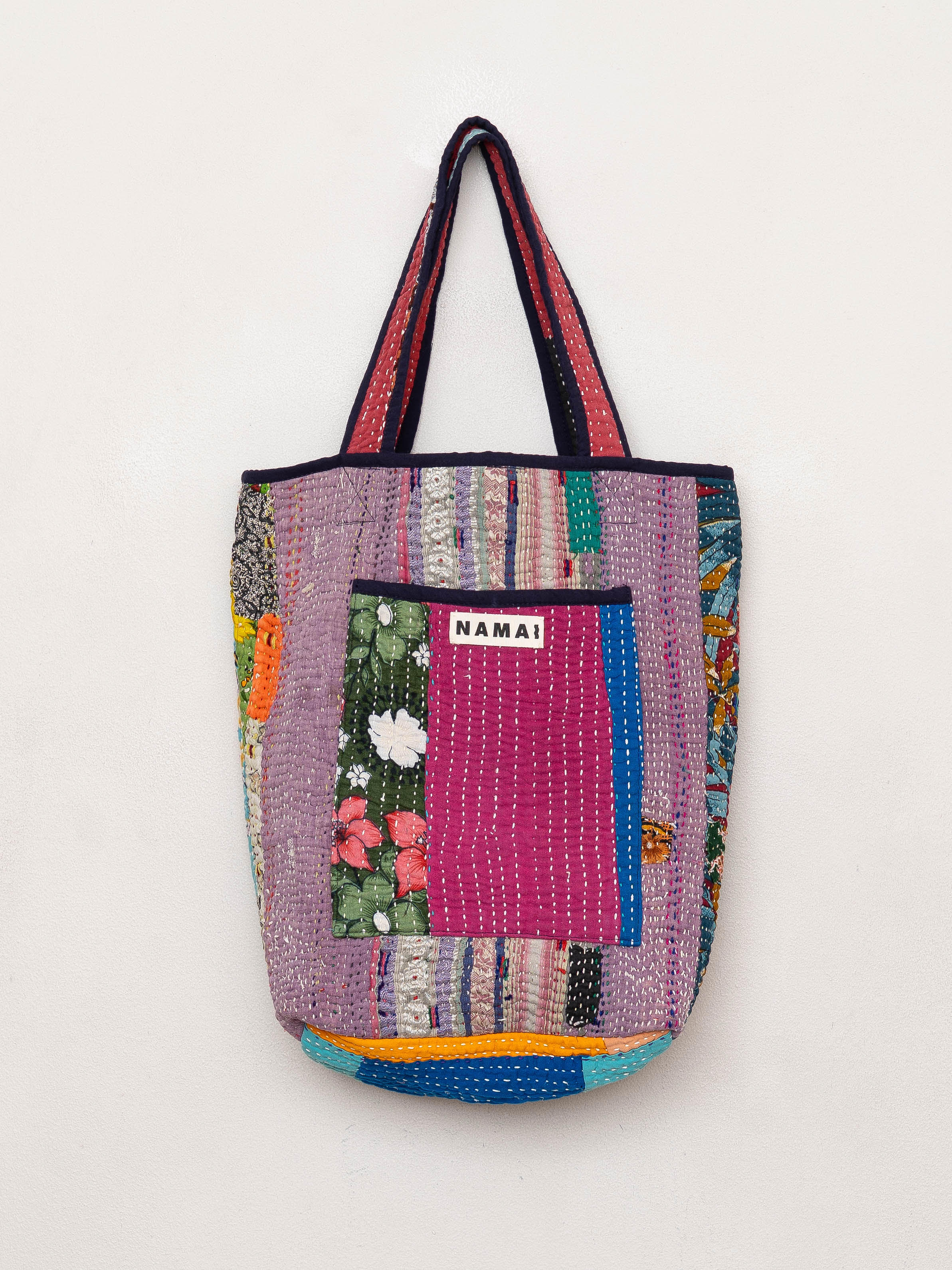 The Xoti II Zero-Waste Quilted Kantha Bag