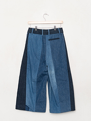 The Nadi Denim Flared Culotte Jeans - Small