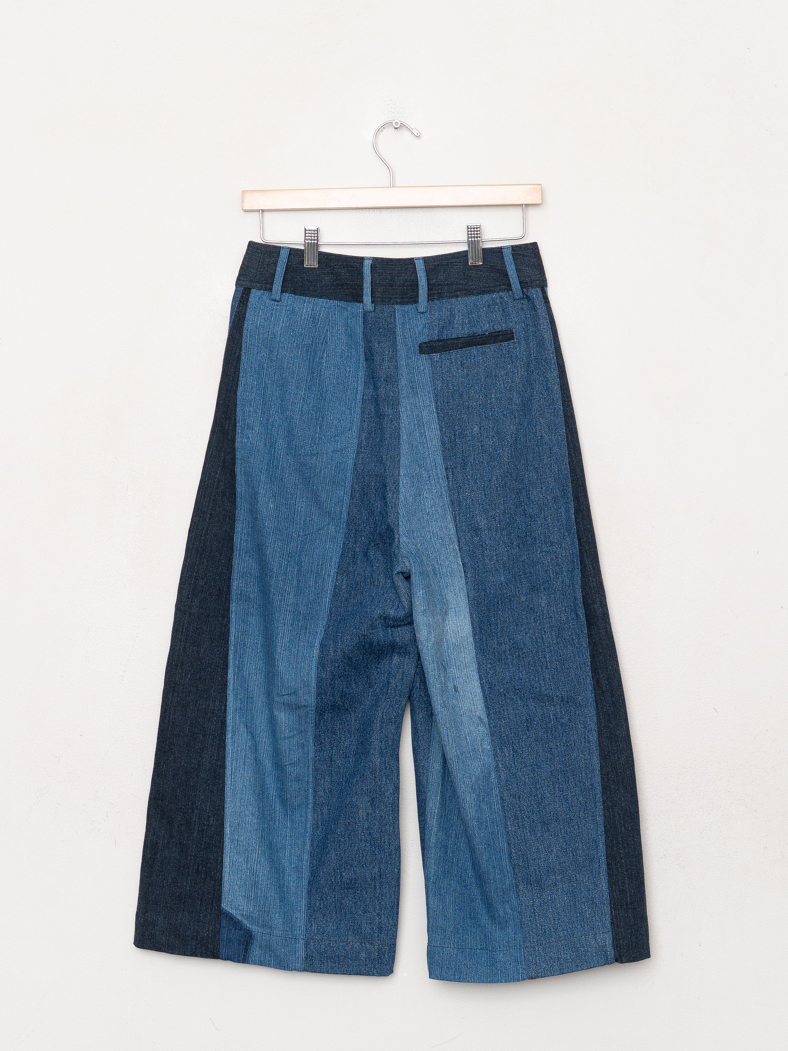 The Nadi Denim Flared Culotte Jeans - Small