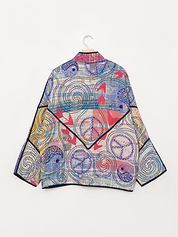 The Ladhiya Suzani Quilted Kantha Jacket