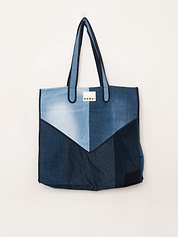 The Pasha Carryall Denim Tote Bag