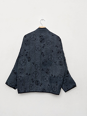 The Ladhiya Quilted Suzani Kantha Jacket