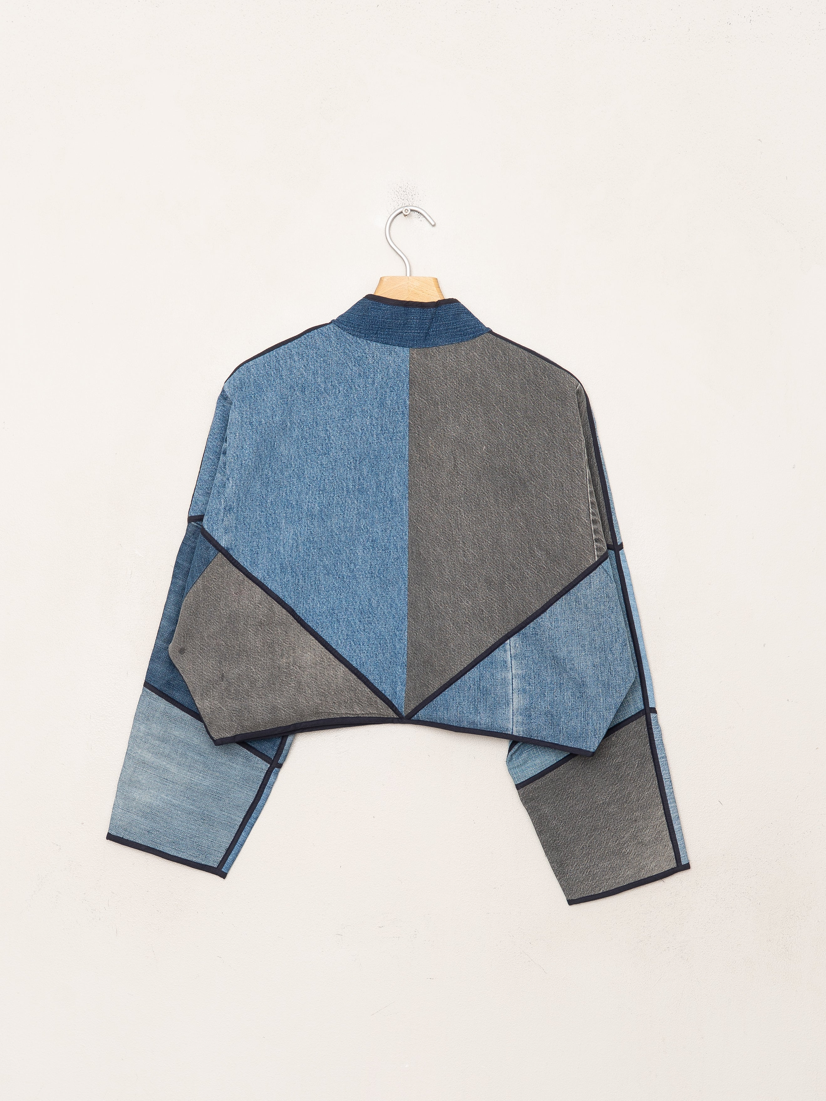 The Kaira Cropped Denim Jacket - Small