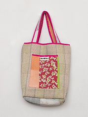 The Xoti II Zero-Waste Quilted Kantha Bag