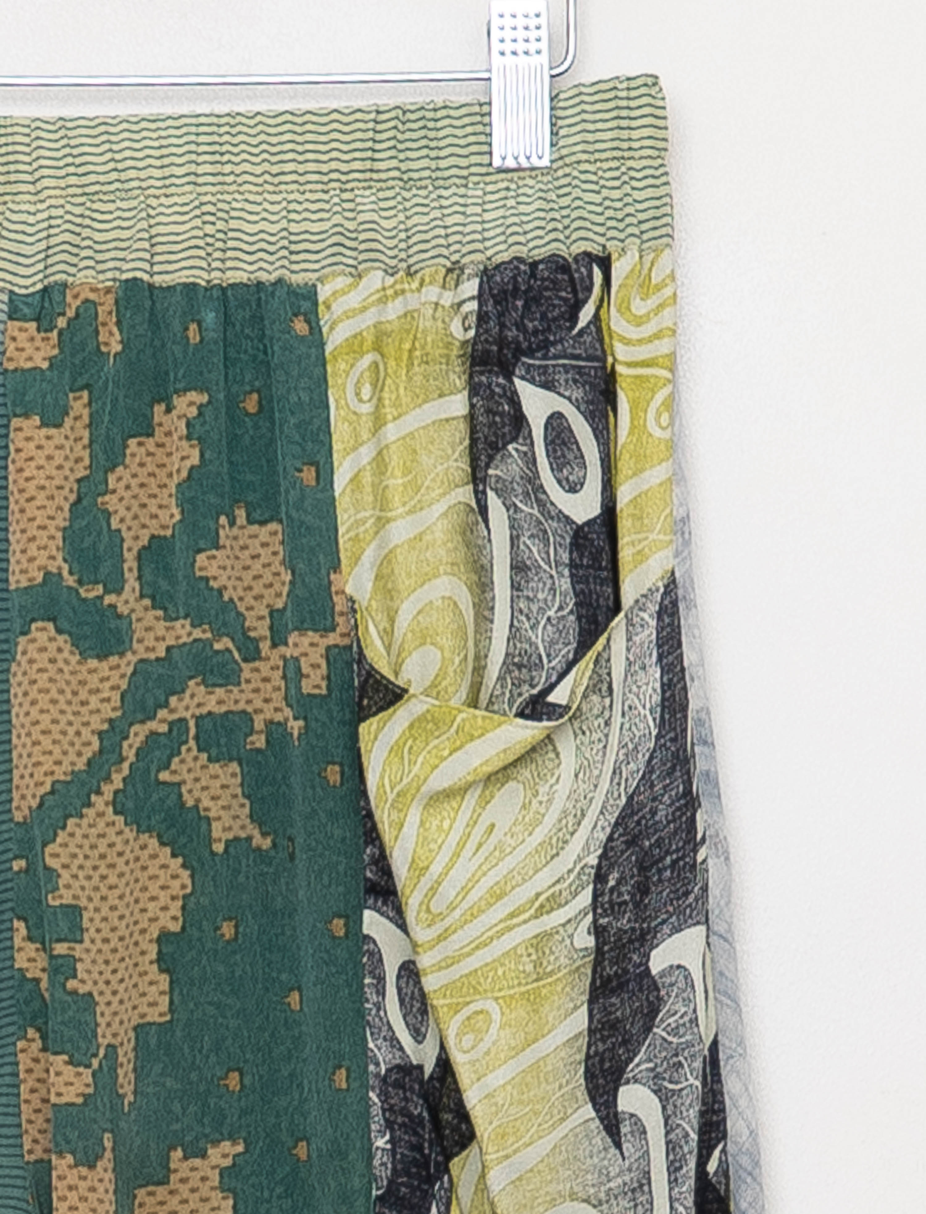 The Nayan Pant - Medium - Upcycled Silk