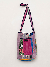 The Xoti II Zero-Waste Quilted Kantha Bag