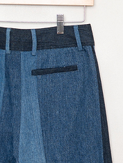The Nadi Denim Flared Culotte Jeans - Small