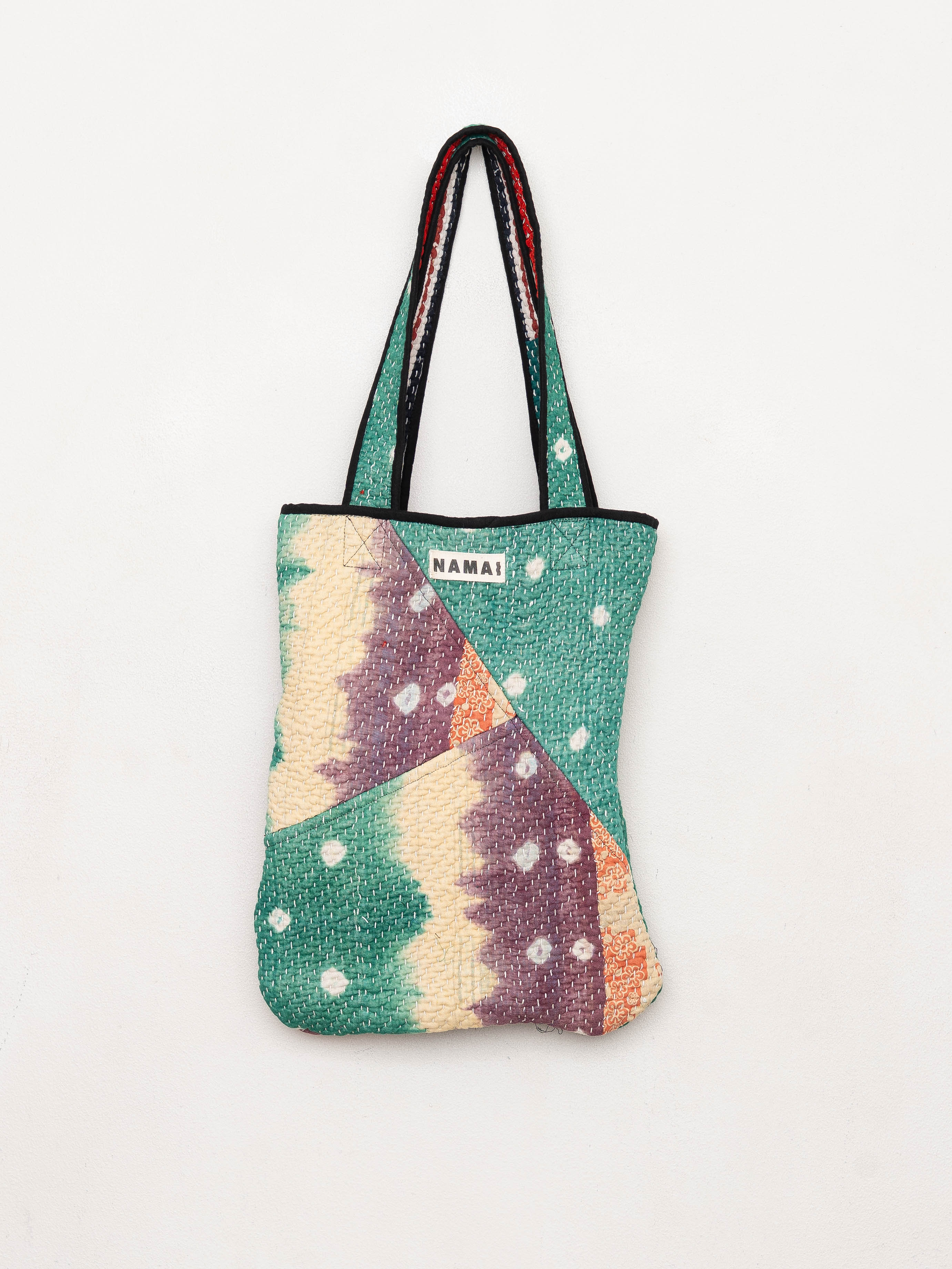 The Tarun Quilted Kantha Bag