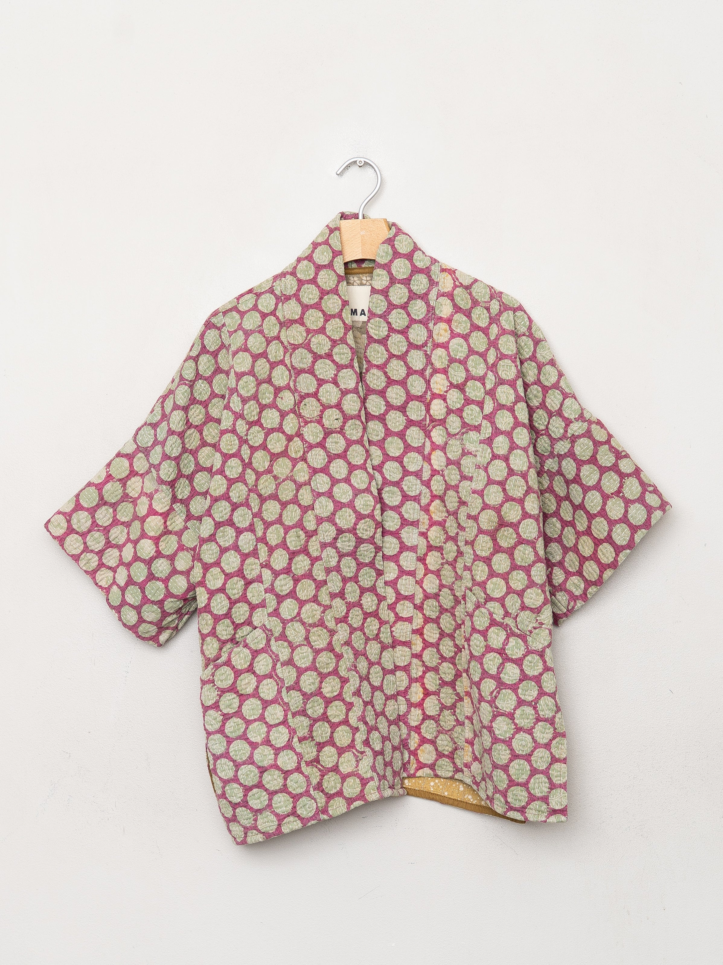 The Gita Short Sleeve Quilted Jacket