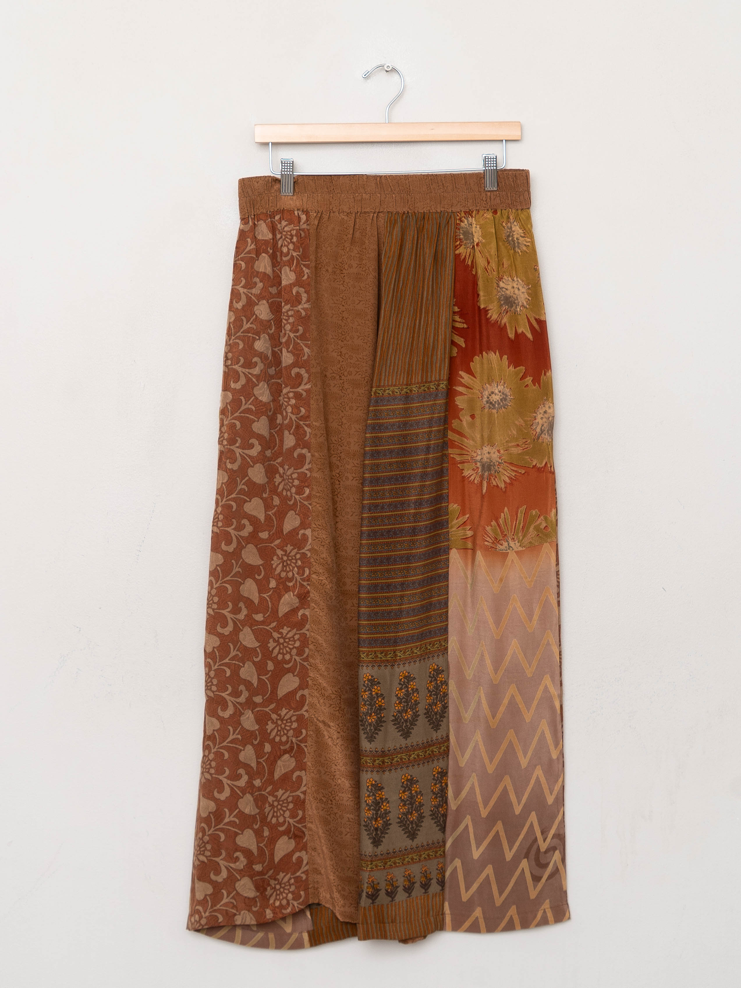 The Nayan Pant - Large - Upcycled Silk