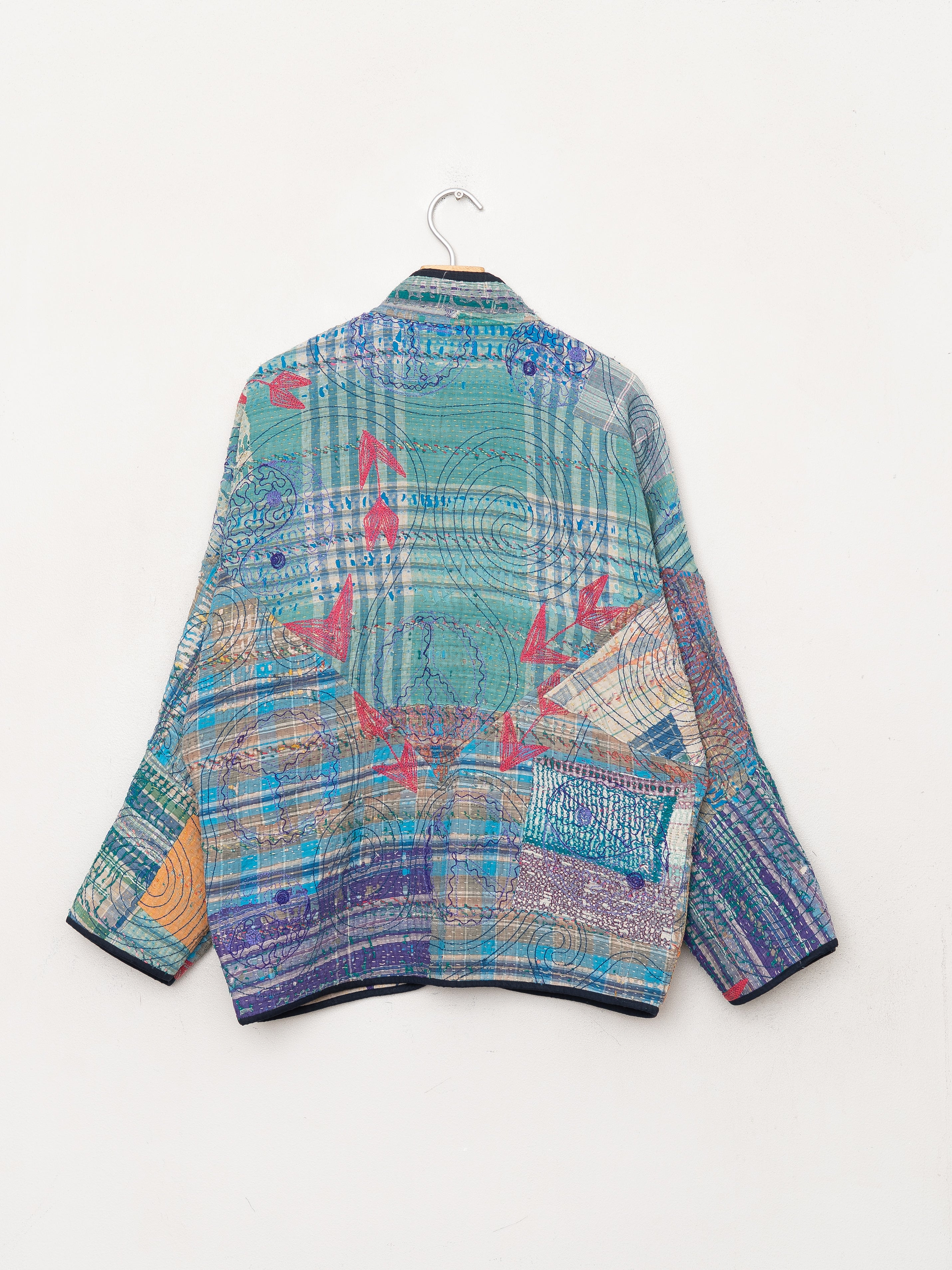 The Ladhiya Suzani Quilted Kantha Jacket