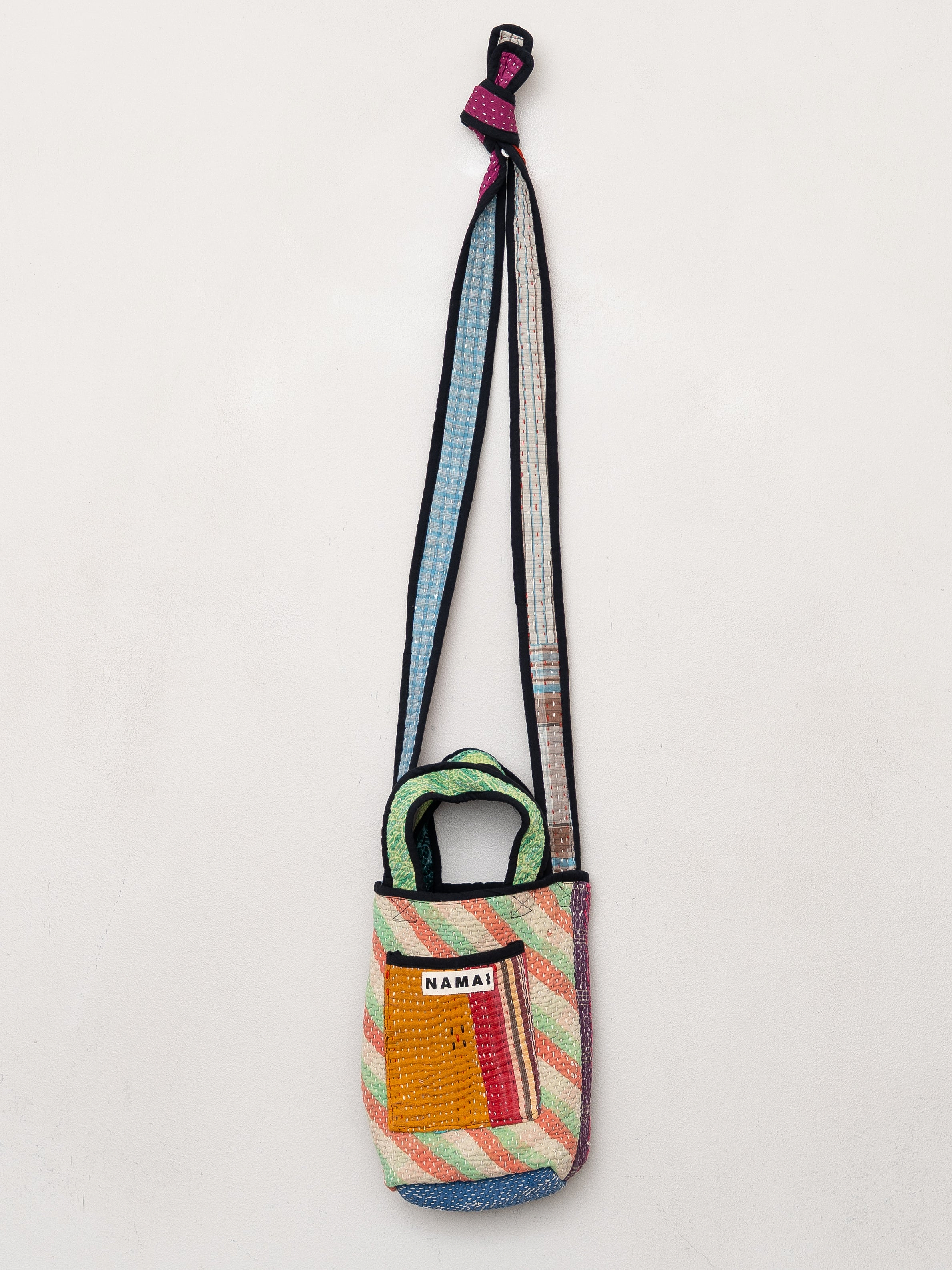 The Xoti Mini Zero-Waste Quilted Kantha Bag