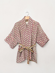 The Gita Short Sleeve Quilted Jacket