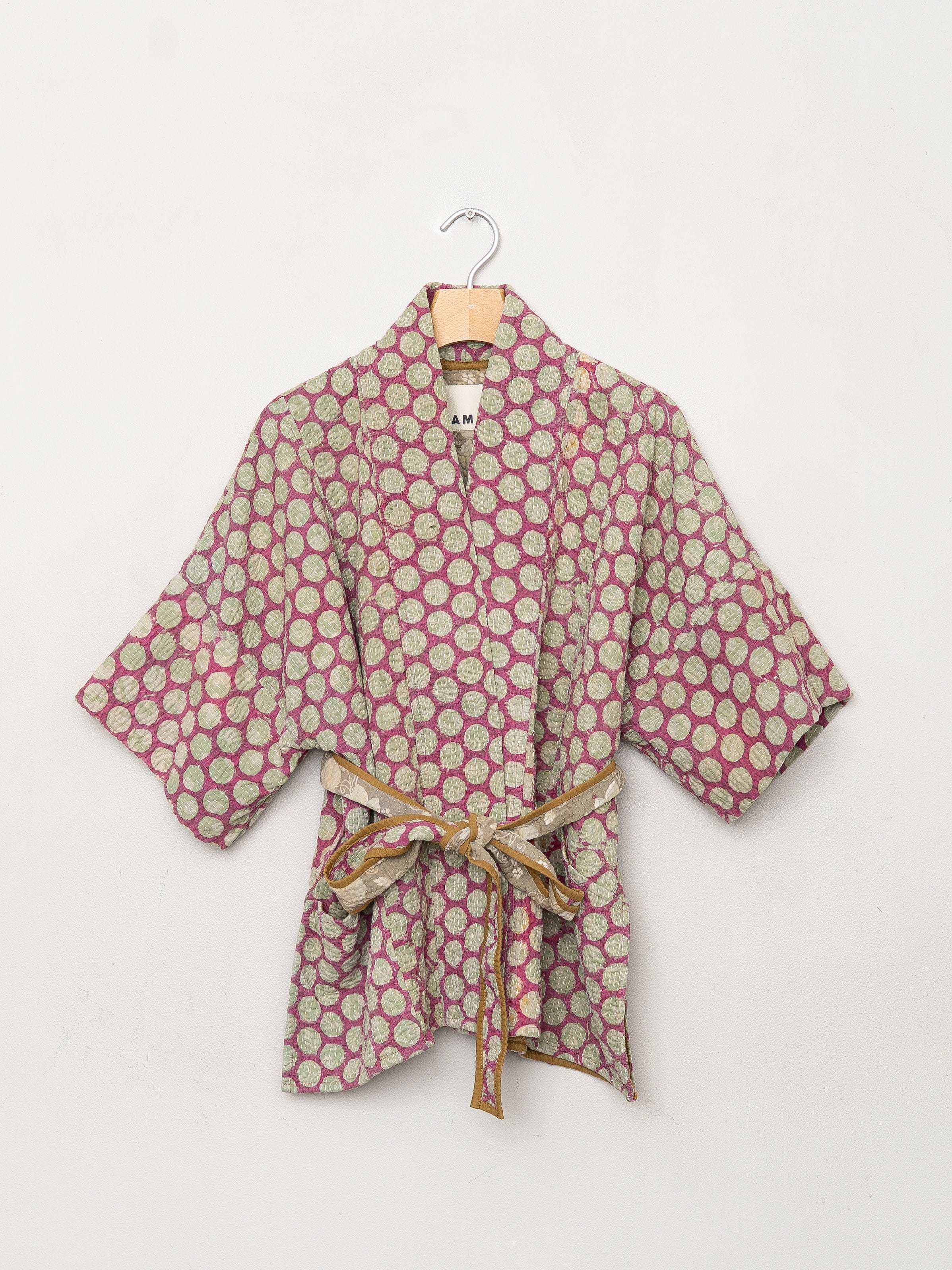 The Gita Short Sleeve Quilted Jacket