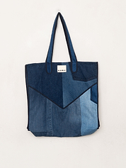 The Pasha Carryall Denim Tote Bag