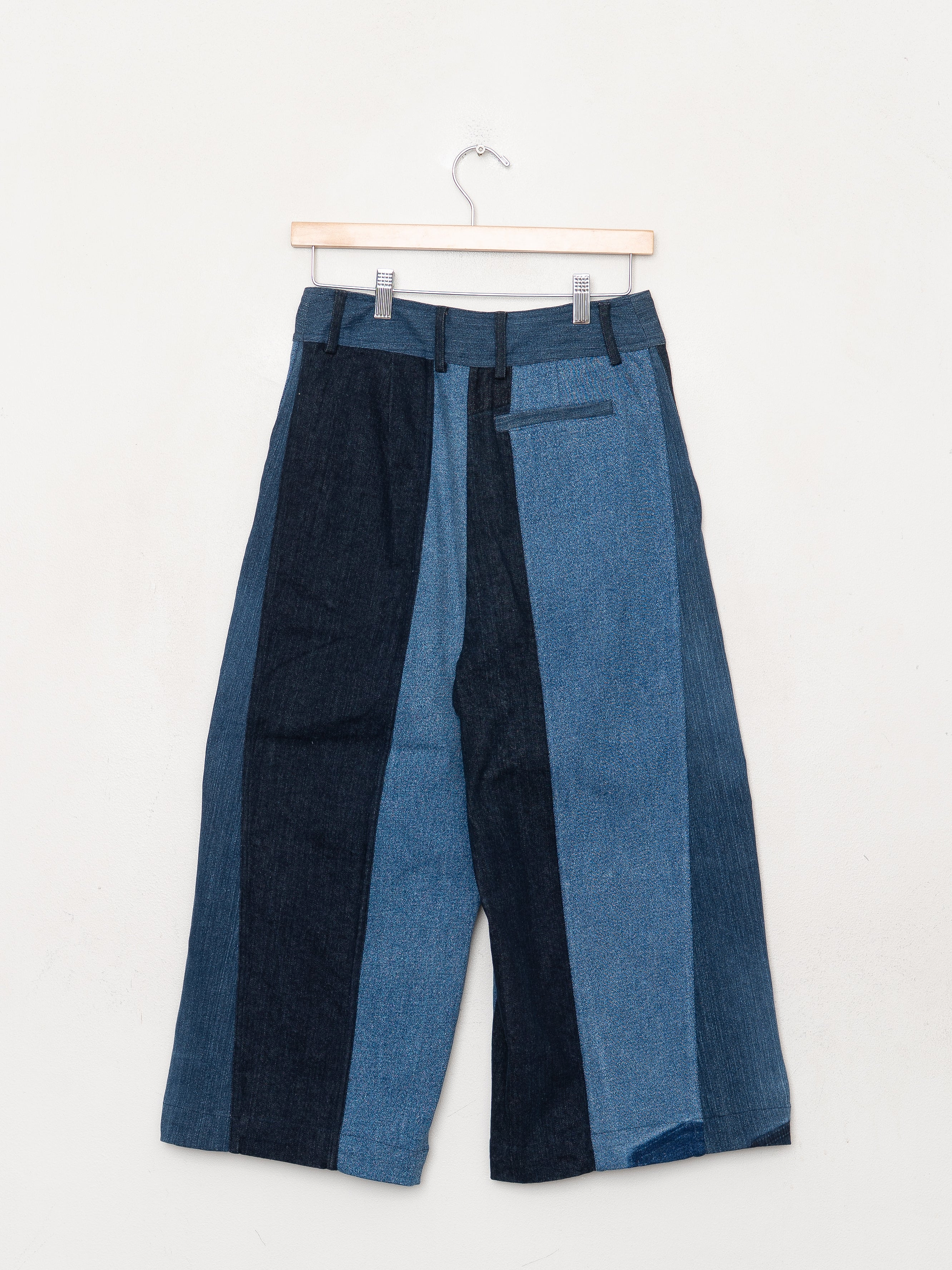 The Nadi Denim Flared Culotte Jeans - Small