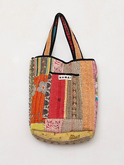 The Xoti II Zero-Waste Quilted Kantha Bag