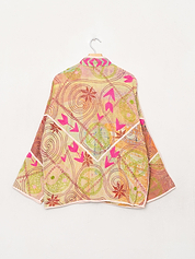 The Ladhiya Suzani Quilted Kantha Jacket