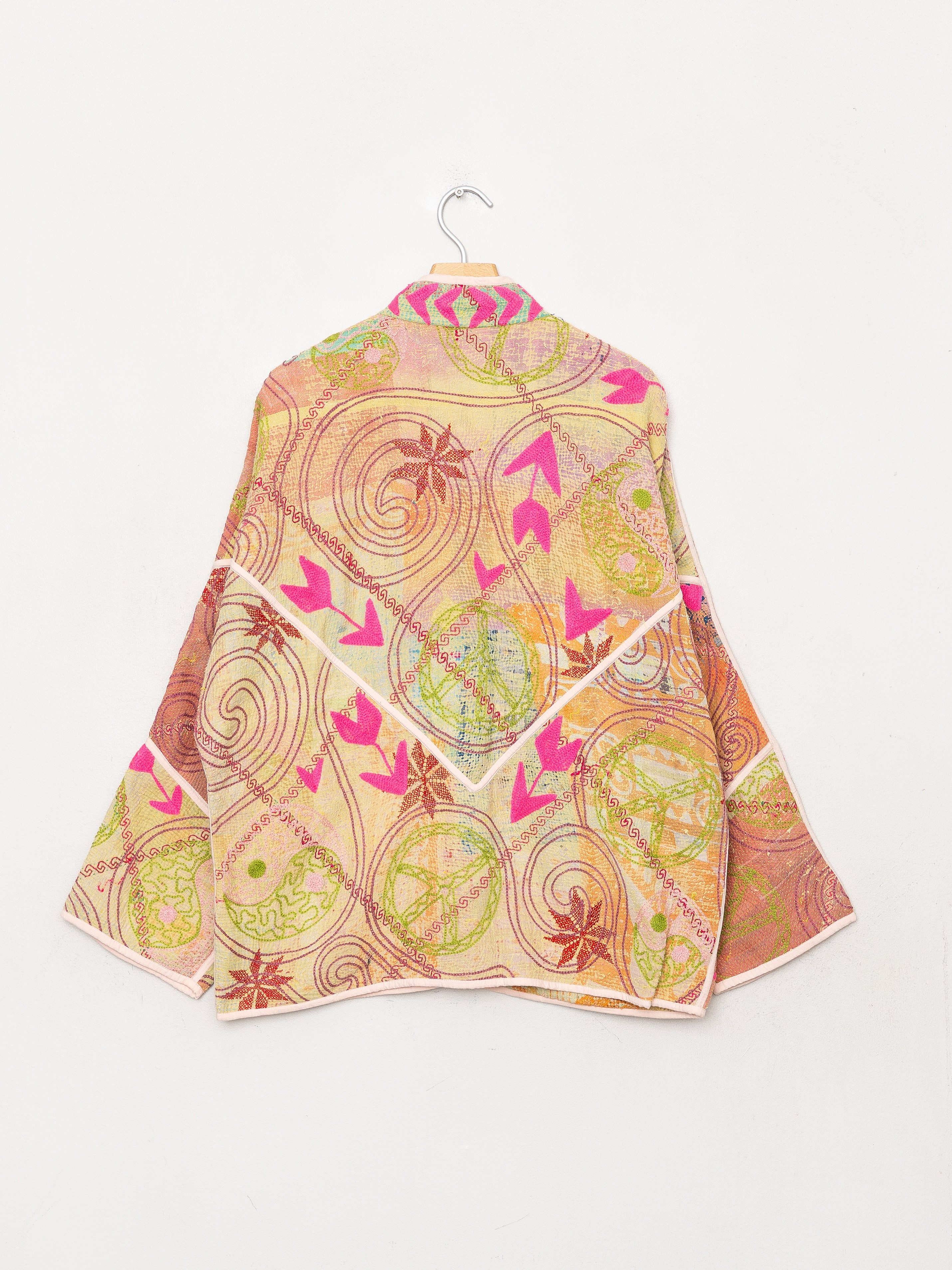 The Ladhiya Suzani Quilted Kantha Jacket