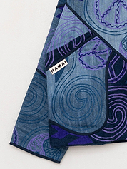 The Ladhiya Denim Suzani Jacket - Medium