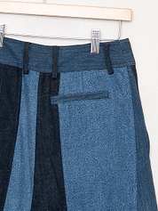 The Nadi Denim Flared Culotte Jeans - Small