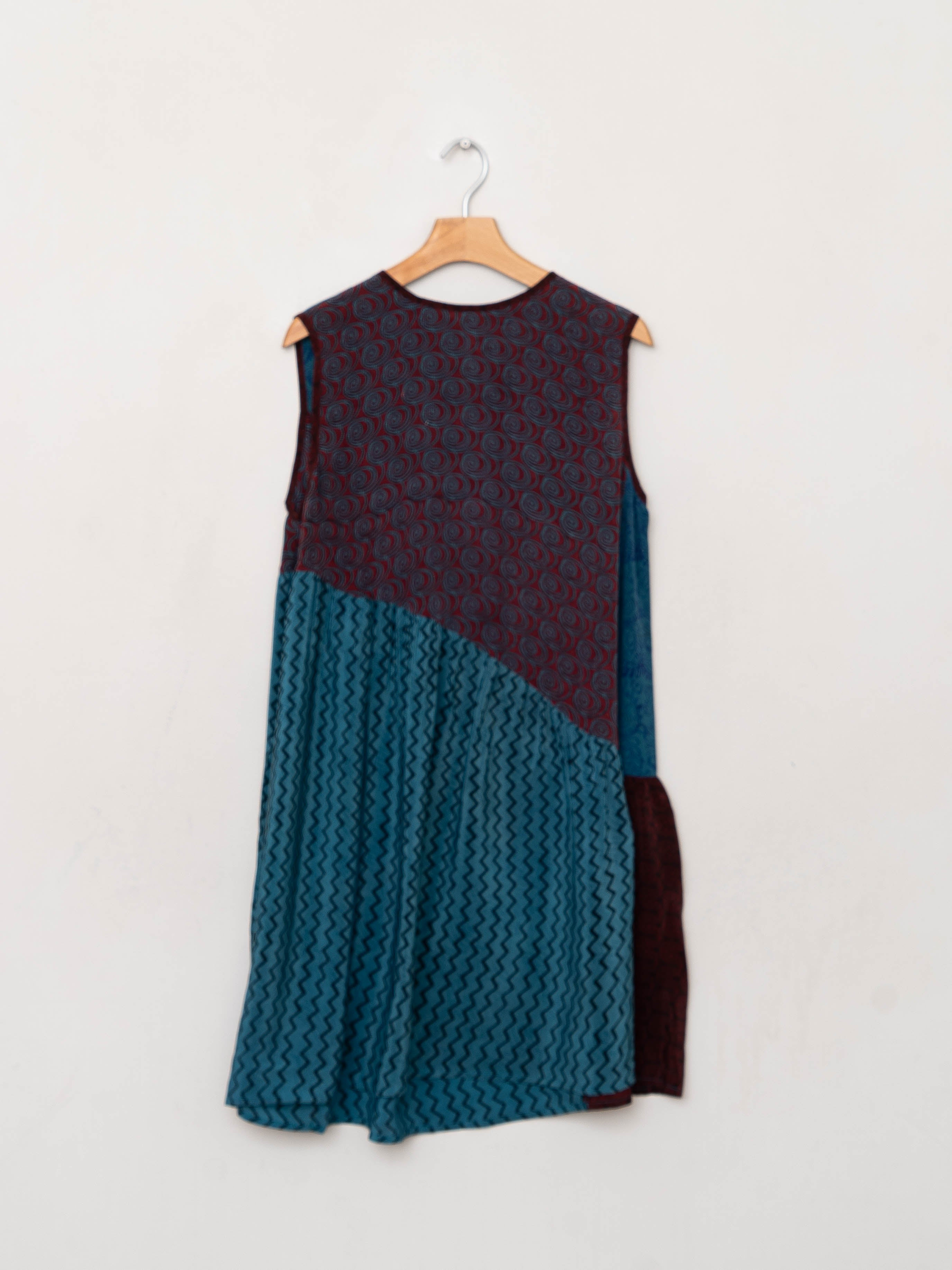The Anan Short Dress  - Extra Small / Small - Upcycled Silk