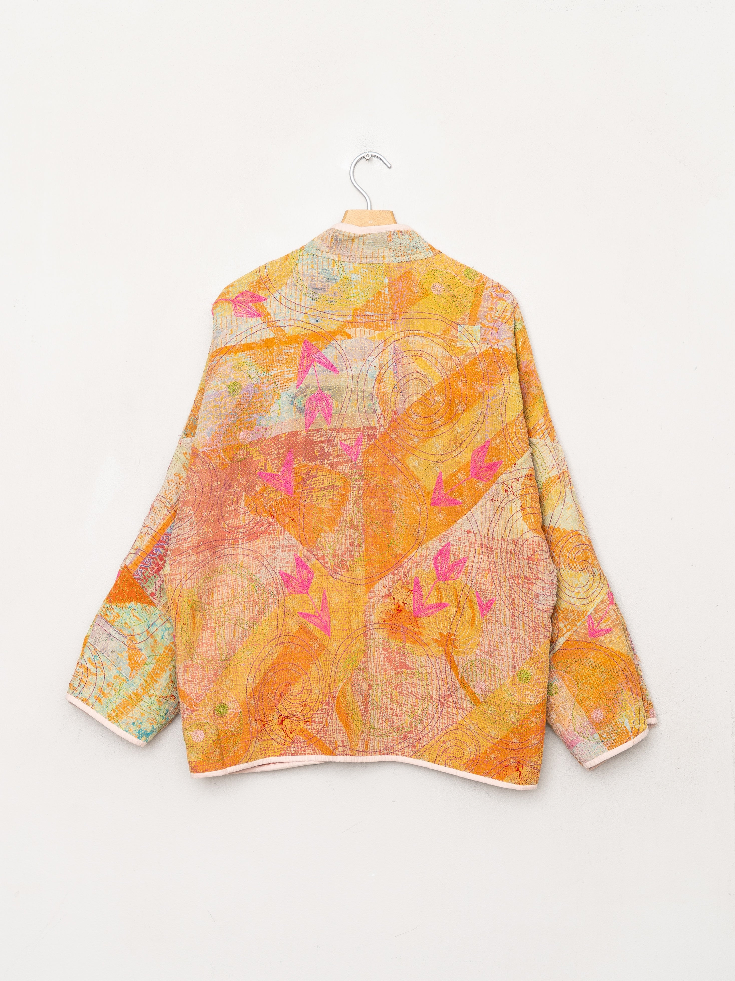 The Ladhiya Suzani Quilted Kantha Jacket