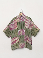 The Gita Short Sleeve Quilted Jacket