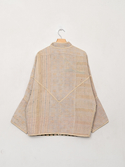 The Ishani Quilted Patchwork Kantha Jacket