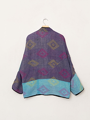 The Ladhiya Quilted Patchwork Kantha Jacket