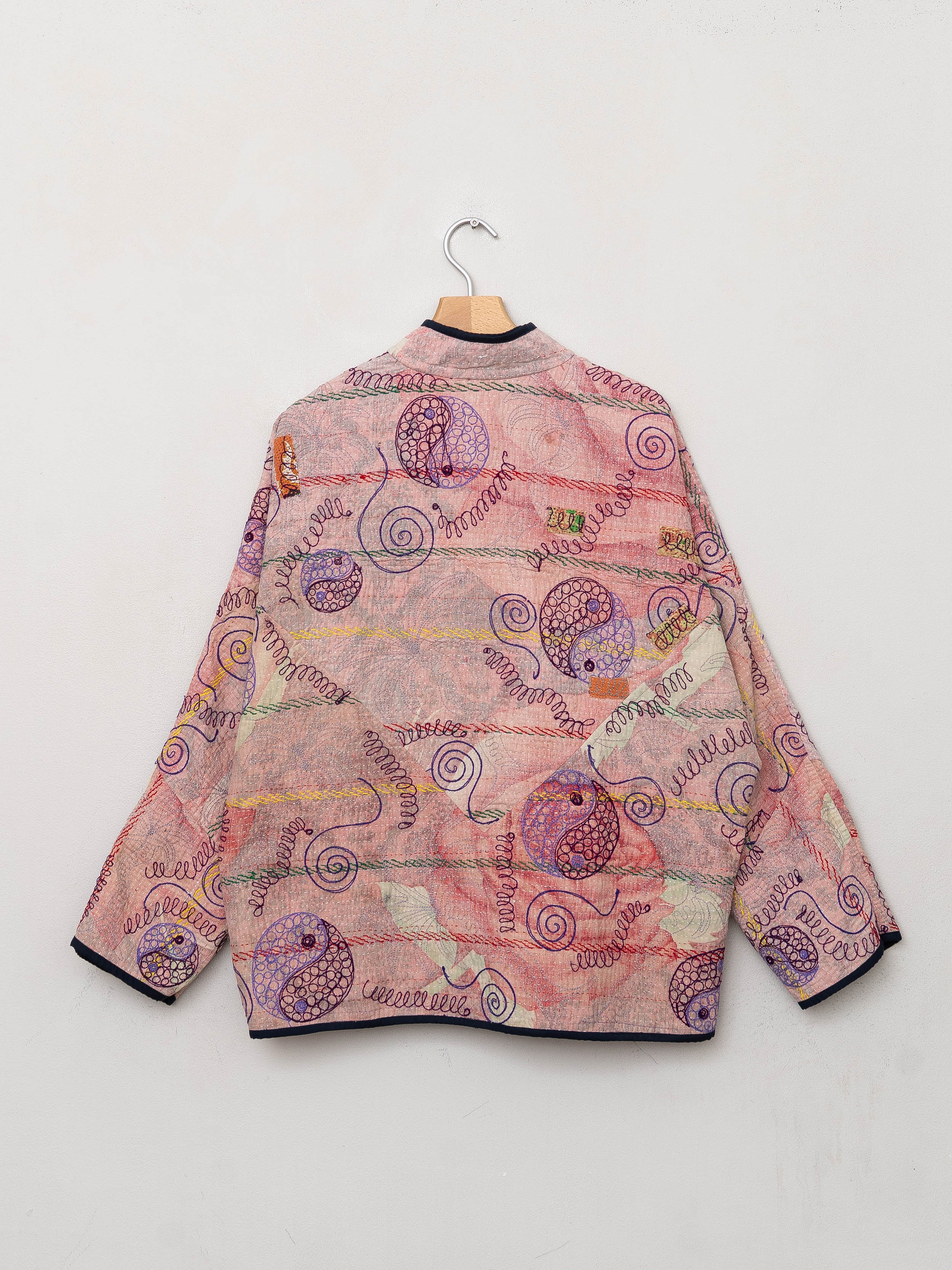 The Ladhiya Quilted Suzani Kantha Jacket