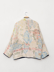 The Ladhiya Quilted Patchwork Kantha Jacket