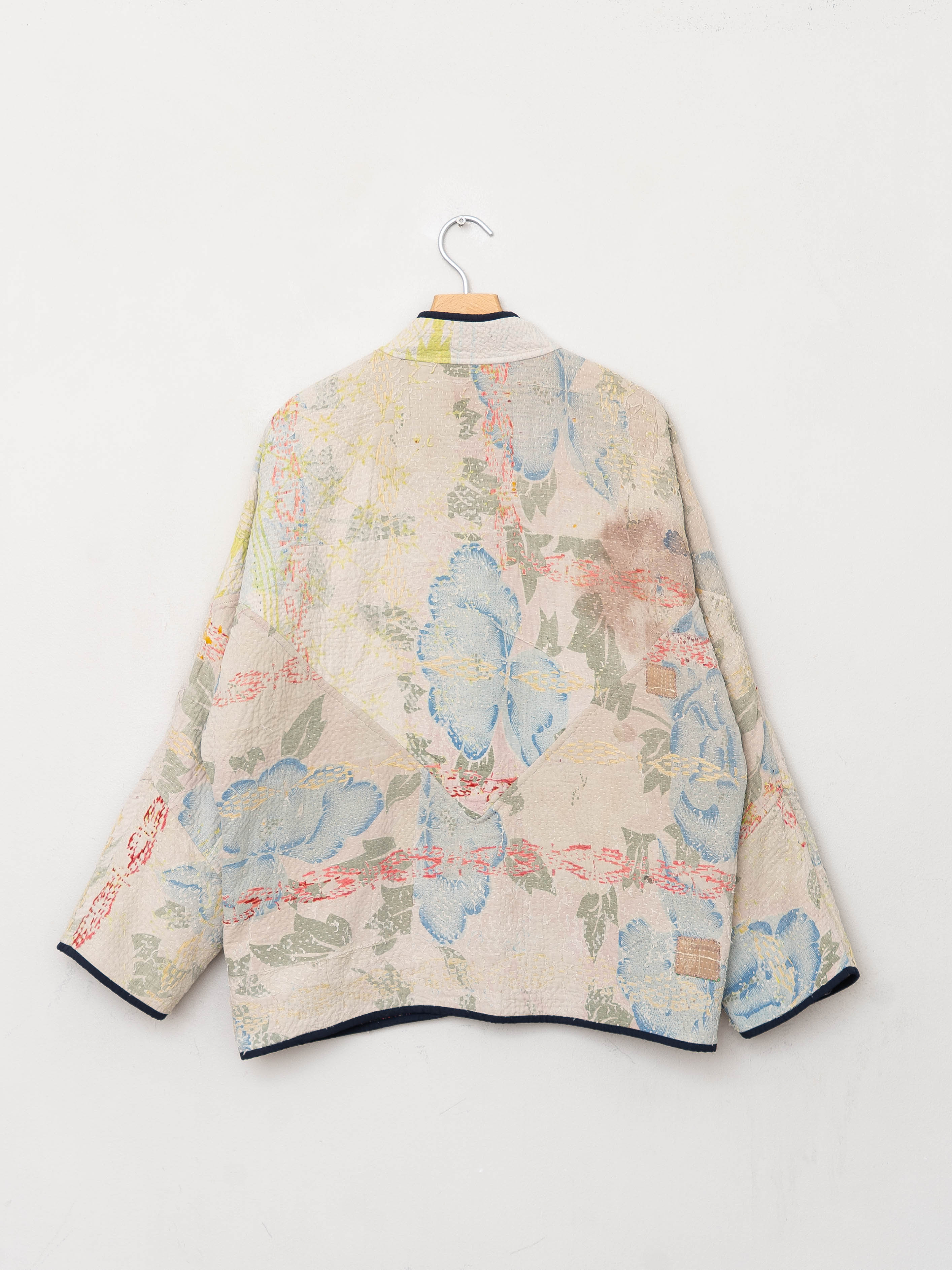 The Ladhiya Quilted Patchwork Kantha Jacket