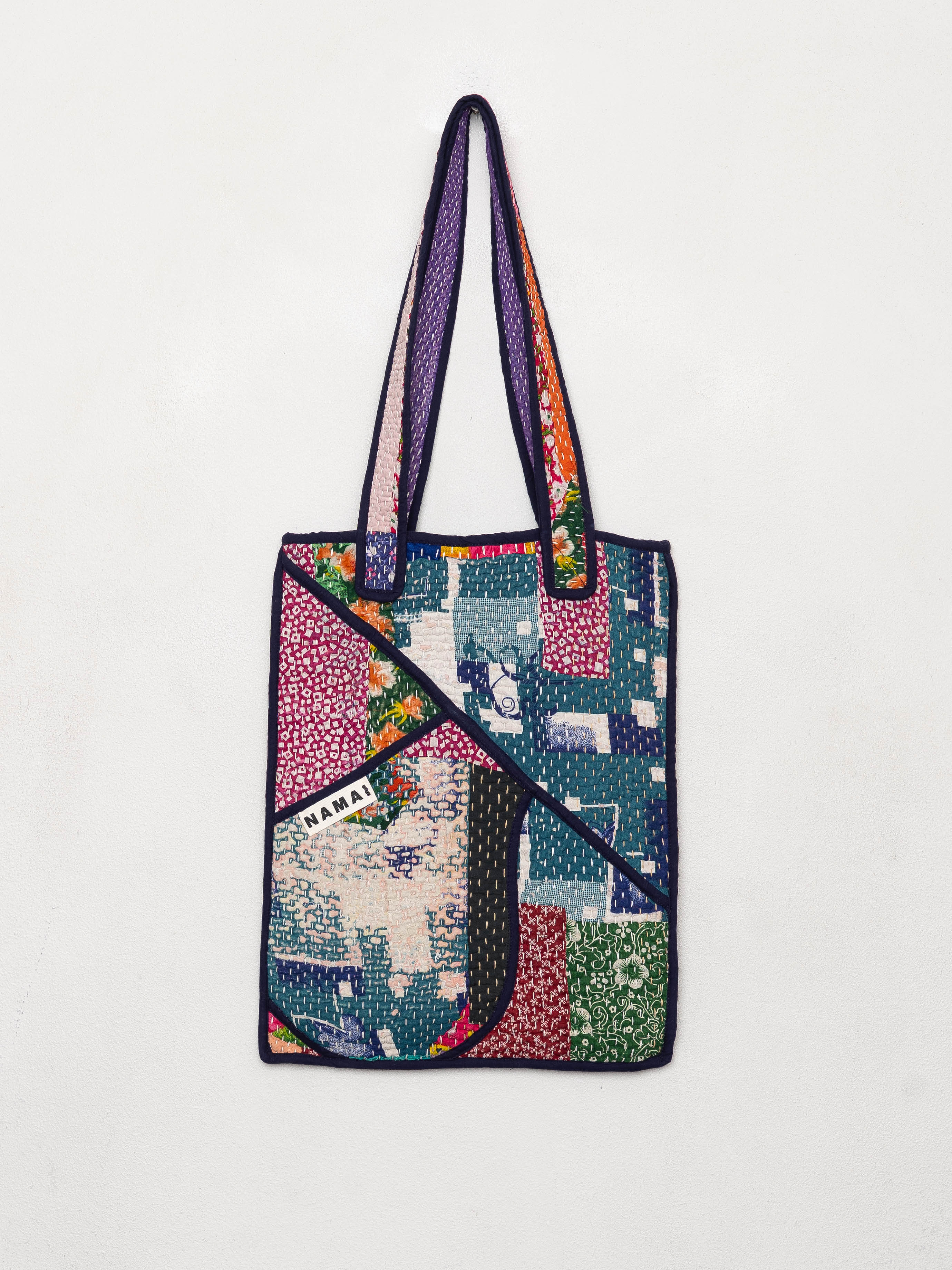 The Tarun Quilted Kantha Bag