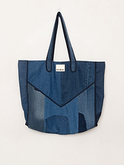 The Pasha Carryall Denim Tote Bag