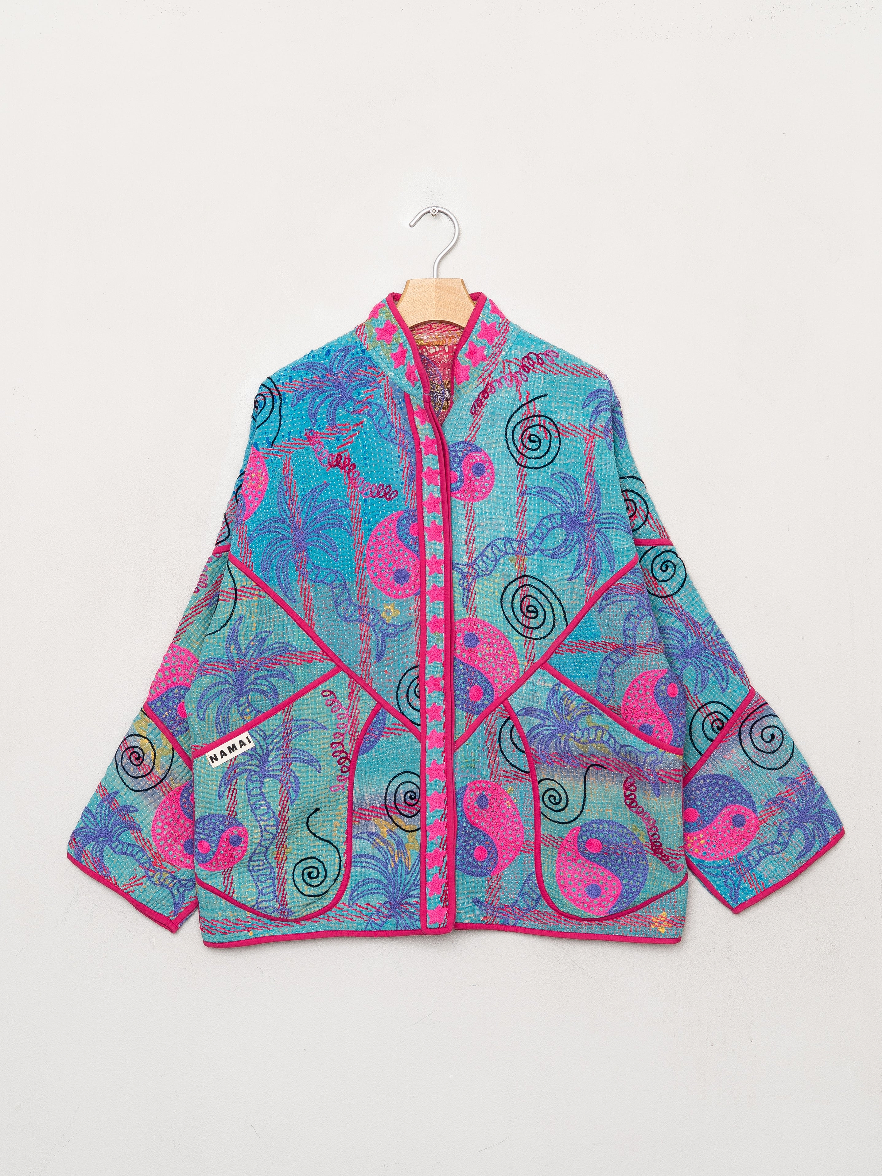 The Ladhiya Suzani Quilted Kantha Jacket