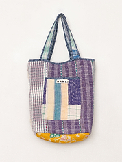The Xoti II Zero-Waste Quilted Kantha Bag