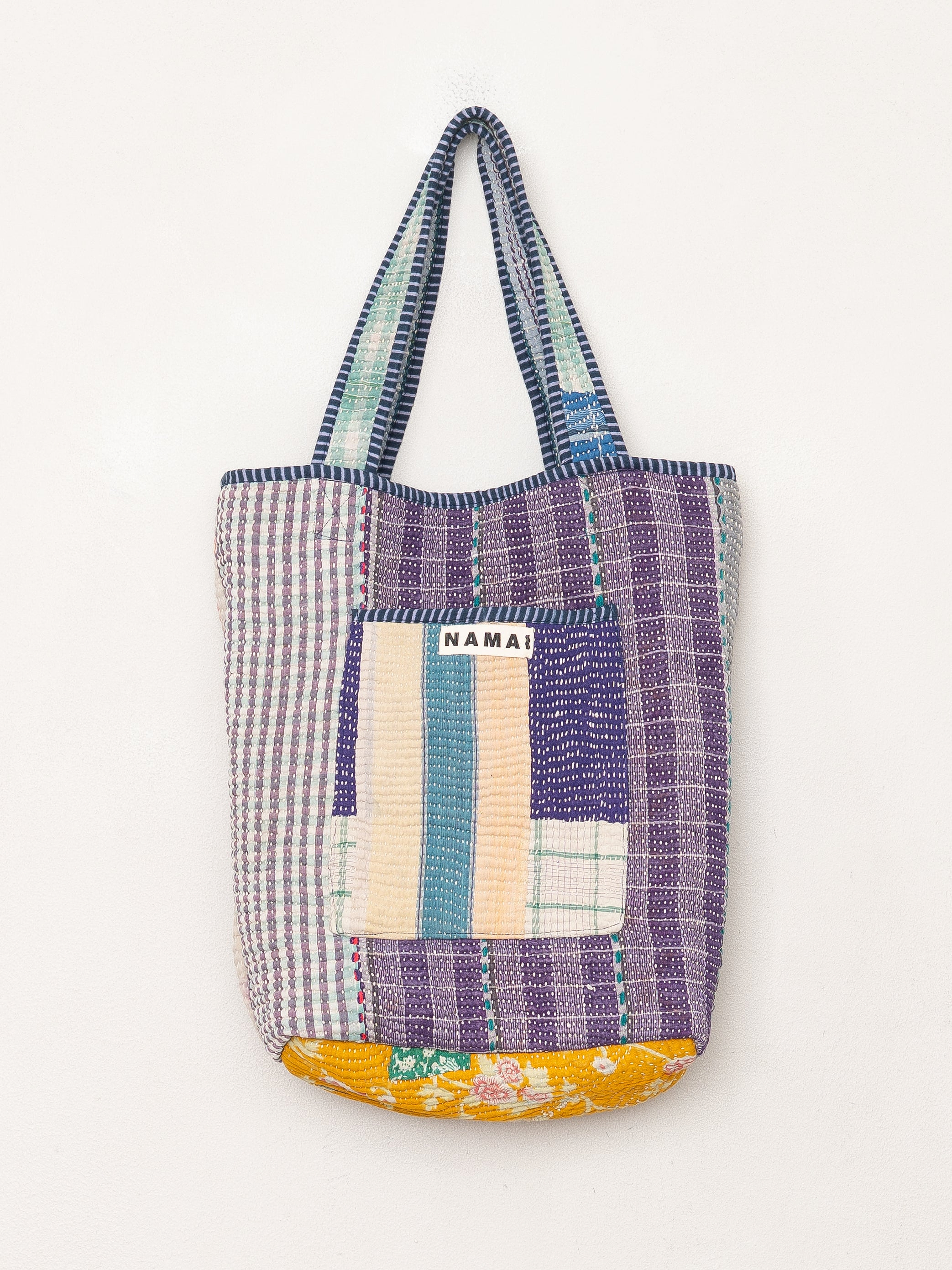 The Xoti II Zero-Waste Quilted Kantha Bag