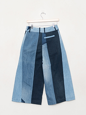 The Nadi Denim Flared Culotte Jeans - Small