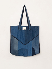 The Pasha Carryall Denim Tote Bag