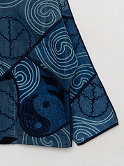 The Ladhiya Denim Suzani Jacket - Small